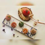 شمع فانتزی طرح شیرینی ماکارون