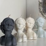 شمع فانتزی آنا مدل فرشته بهشتی