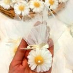 شمع دست ساز گل بابونه