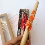 باکس شمع قلمی طرح انار
