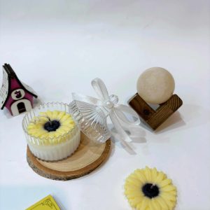 گیفت شمع کندل باکس درب دار